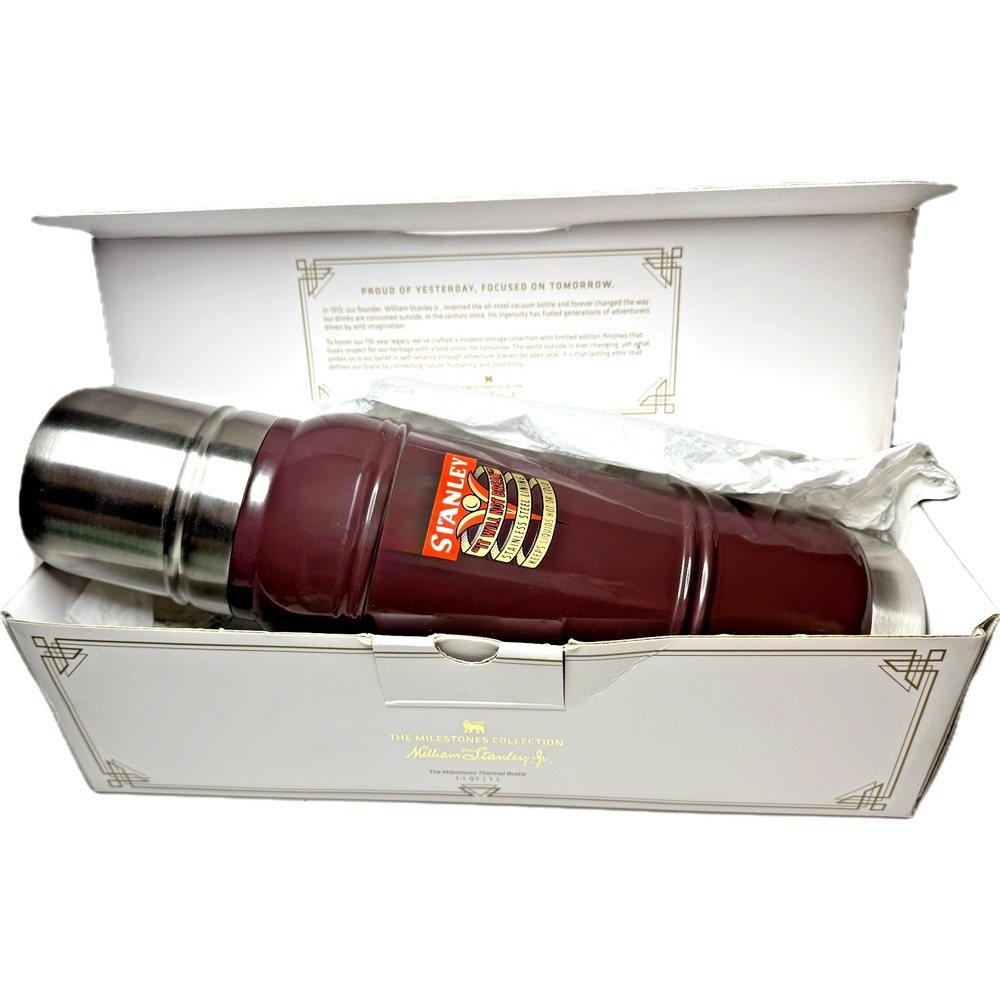 STANLEY THERMOS Retro Icon‎ Milestone Collection Unbreakable Bottle Fishing Camp